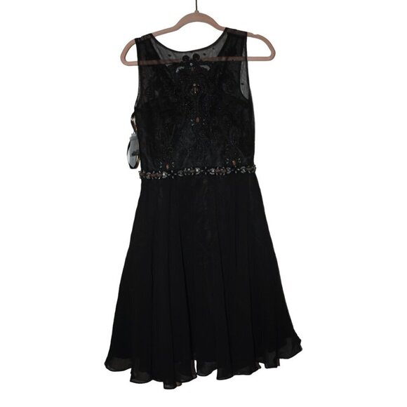 Stunning NWT Ed Young Dress medium Extra Beads - Picture 2 of 13